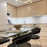 Daire New Sky High Lr, 1br, 1ba, Sauna, Gbalcony, 49m2, 13krs
