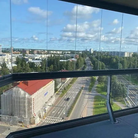 New Sky High Lr, 1br, 1ba, Sauna, Gbalcony, 49m2, 13krs * Oulu