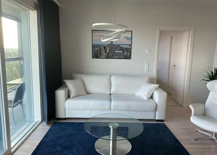 Lägenhet New Sky High Lr, 1br, 1ba, Sauna, Gbalcony, 49m2, 13krs